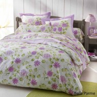 Housse de Couette Bella Parme 220x240 + 2 taies 65x65