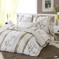 Housse de Couette Lys 220x240 + 2 taies 65x65