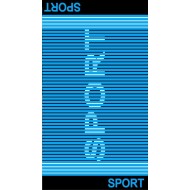 Drap de Plage "Sport" Turquoise 95x170