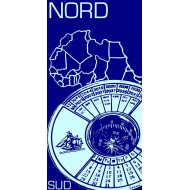 Drap de Plage "Boussole" 100x180 - Sensei -