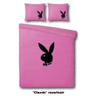 HC Playboy Classic Rose&Noir 200x200 + 2 taies