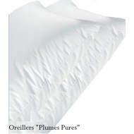 Oreillers plumes soldes
