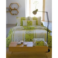 Housse de Couette city mousse blanc des vosges