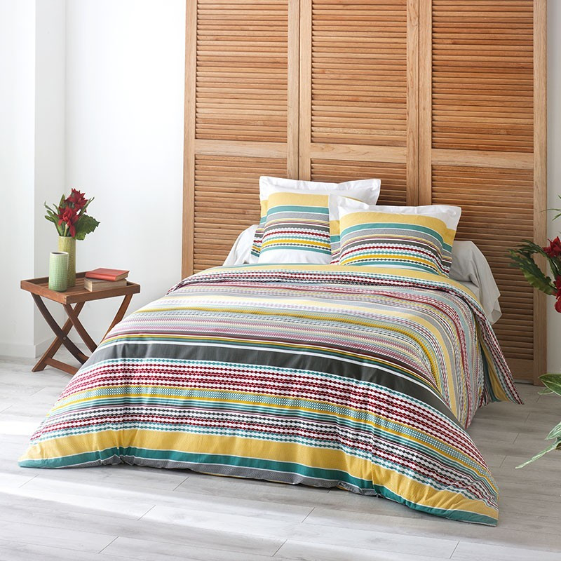 Housse de Couette Imprimée Mylo multicolore