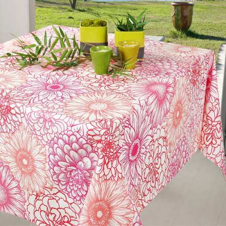 Nappe Rectangle Blanche Tissu Polyester 3m/1.80m - Le Comptoir de