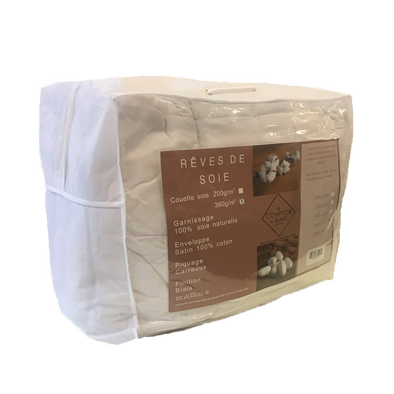Couette en soie légère 200g