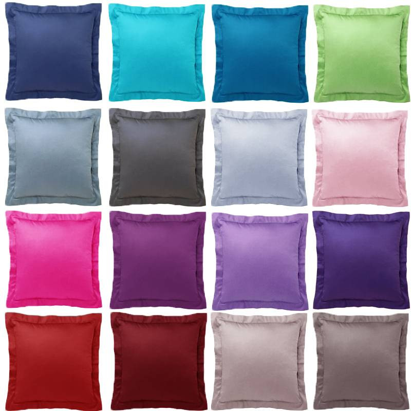 Taie d'oreiller Satin de Coton 65x65