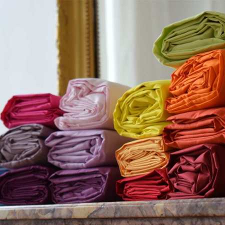 Drap Housse Bonnets 30 cm - Collection PERCALE - FIN DE SÉRIE 100% Percale de Coton 80 fils/cm²