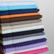 Taie d'oreiller 65x65 Satin de Coton 120 fils/cm2 Fines Rayures