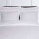 Taie d'oreiller 65x65 Satin de Coton 120 fils/cm2 Fines Rayures