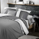 Parure Housse de Couette Percale Smoking