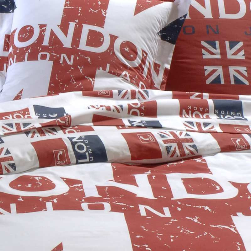 Housse de Couette London, motifs drapeau anglais