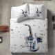 Parure Housse de Couette Saxophone