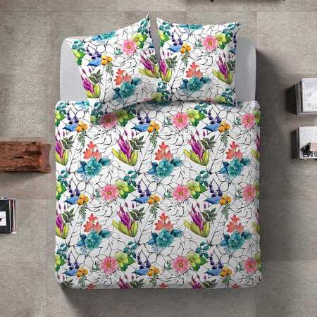 Parure Housse de Couette Exotique