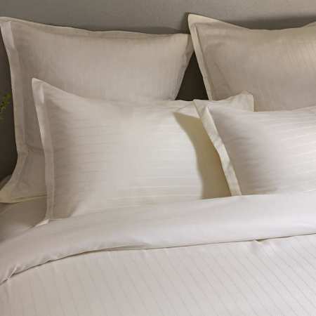 Parure Housse de Couette HARMONIE Ecru