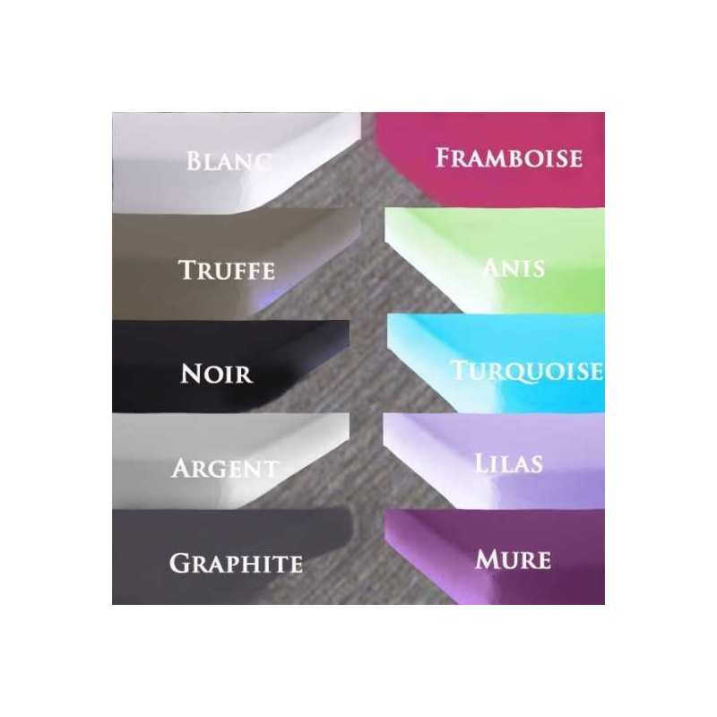 Drap housse Extensible Largeur 90à110 x Longueur 190à220