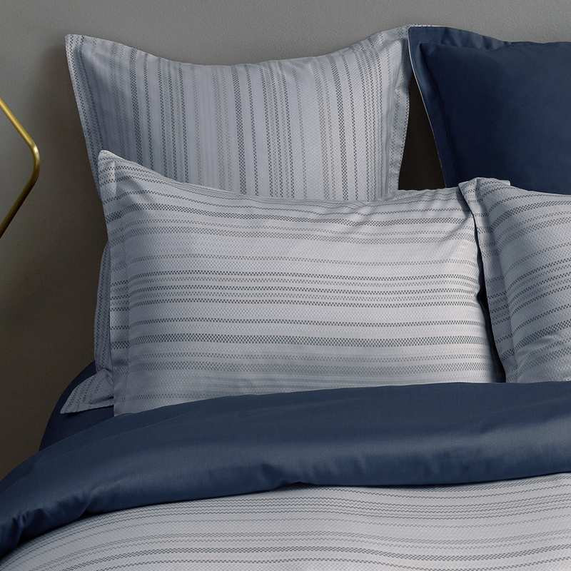 Housse de couette bleu marine