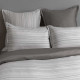 Lot de 2 taies MANHATTAN Anthracite
