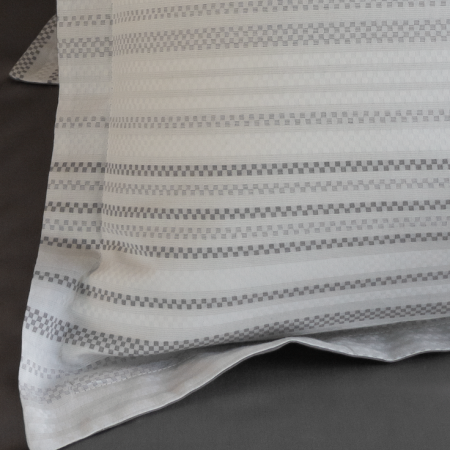 Lot de 2 taies MANHATTAN Anthracite