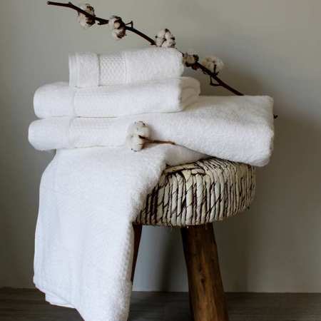 Drap de Douche 70 x 130 cm - Collection HÔTEL 100% Coton 500 g/m²