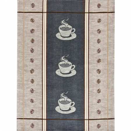 Lot de 3 Torchons 50 x 70 cm Grains de Café