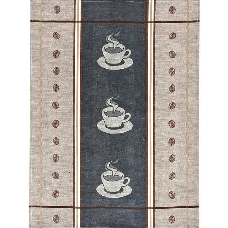 Lot de 3 Torchons 50 x 70 cm Grains de Café