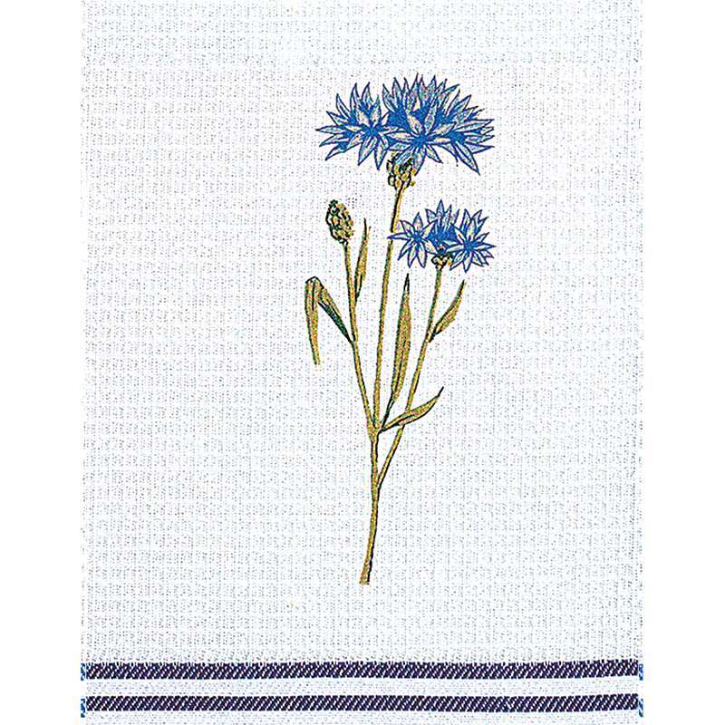 Torchon Nid d'Abeille 50 x 70 cm Bleuet Torchon Nid d'Abeille 50 x 70 cm Bleuet