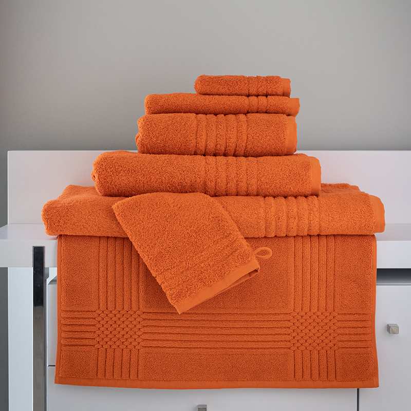 Gant de toilette éponge 100% coton x12, coloris au choix