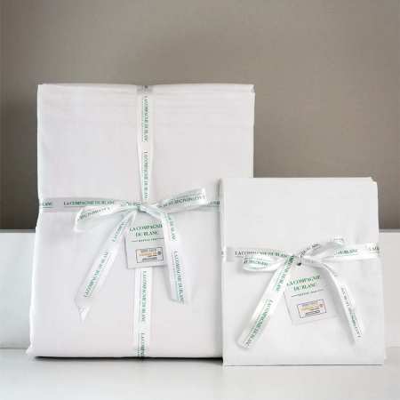 Drap Housse Bonnets 30 cm - Collection BASIC HÔTEL - FIN DE SÉRIE 100% Coton 57 fils/cm²