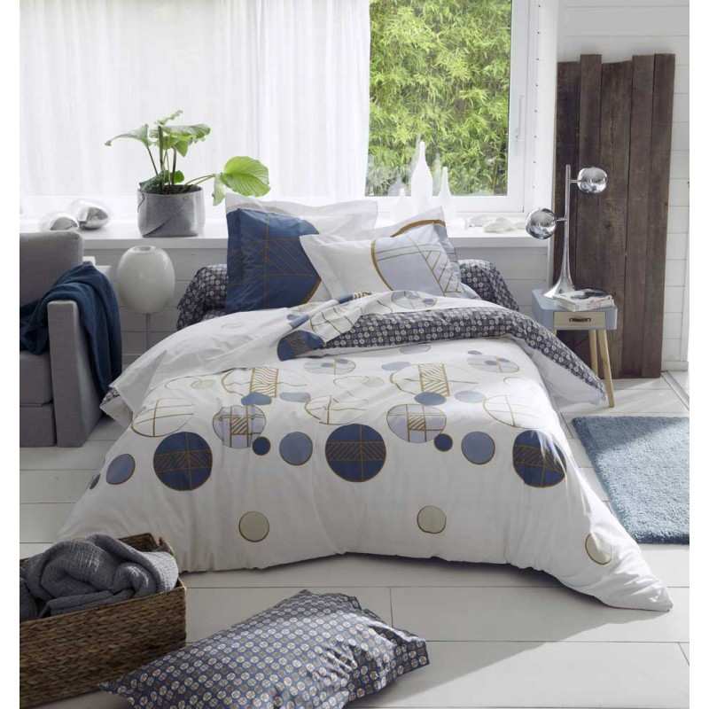 Parure Housse de Couette ROMEO BLEU