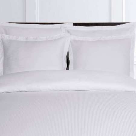 Housse de Couette Jacquard Fines Rayures