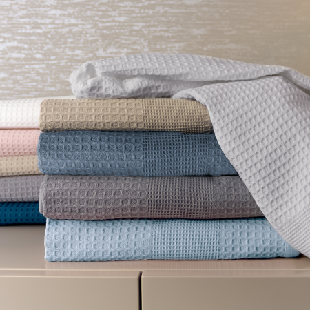 Drap de Bain 100 x 150 cm - Collection NID D'ABEILLE 100% Coton 280 g/m²