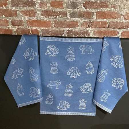 Lot de 3 Torchons 50 x 70 cm Miaou