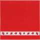 Lot de 3 Essuie-Mains 50 x 50 cm Fraises