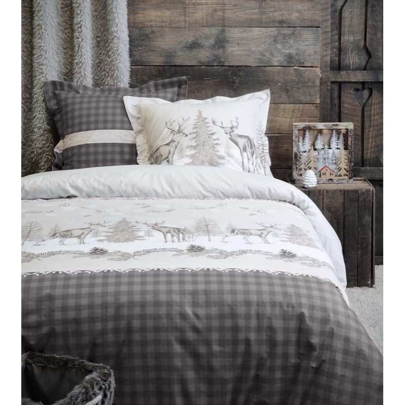 Parure Housse de Couette PARMELAN NATUREL Parure Housse de Couette PARMELAN NATUREL