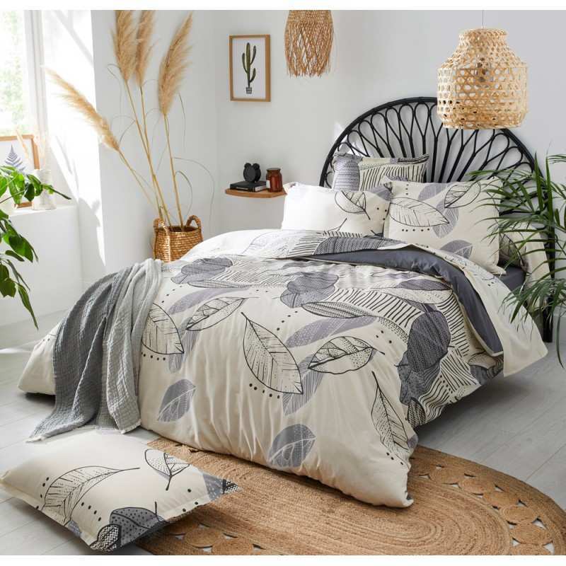 Parure Housse de Couette FOLIO ENCRE