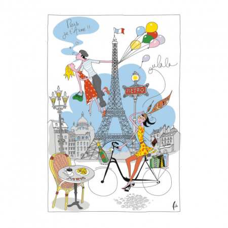 Torchon LA PARISIENNE
