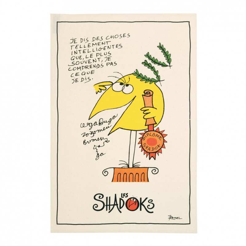 Torchon SHADOKS - INTELLIGENT Torchon SHADOKS - INTELLIGENT