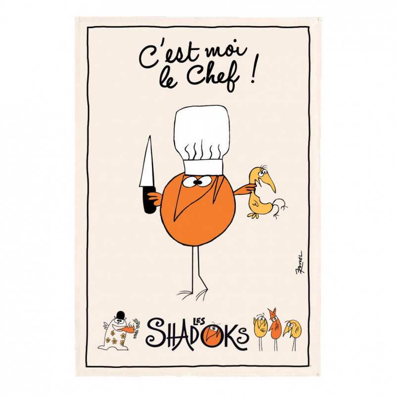 Torchon SHADOKS - GRAND CHEF Torchon SHADOKS - GRAND CHEF