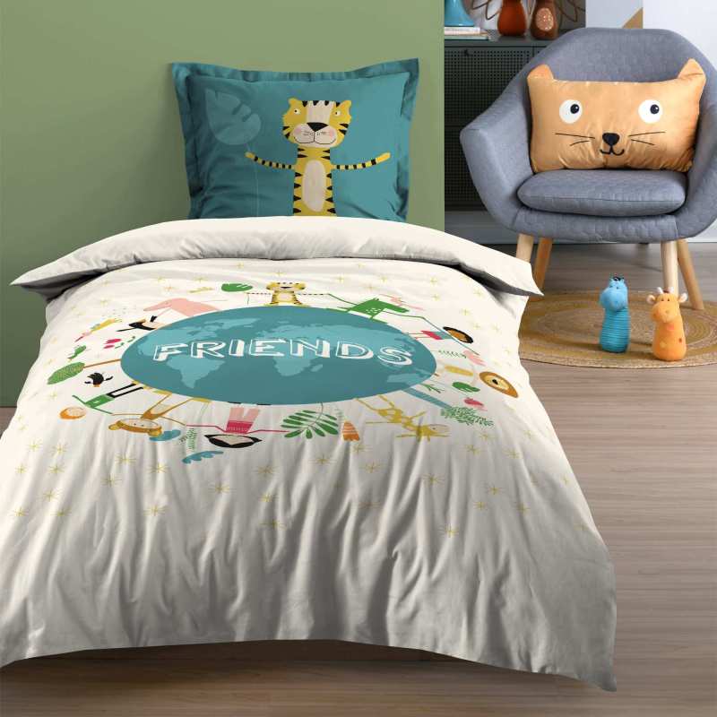 Parure Housse de Couette AMIS Parure Housse de Couette AMIS