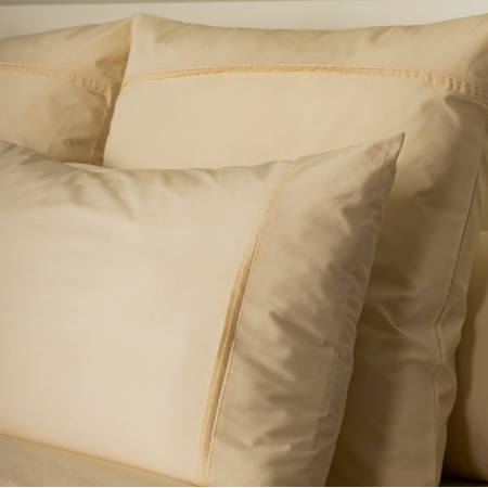 Taie d'Oreiller - Collection CHAMBORD 100% Percale de Coton 160 fils/cm²