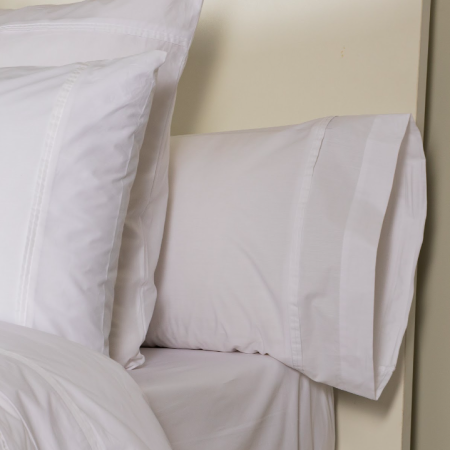 Taie de Traversin - Collection CHAMBORD 100% Percale de Coton 160 fils/cm²