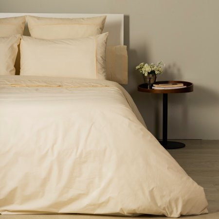 Housse de Couette - Collection CHAMBORD 100% Percale de Coton 160 fils/cm²