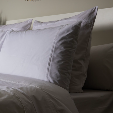 Drap Housse Bonnets 40 cm - Collection CHAMBORD 100% Percale de Coton 160 fils/cm²