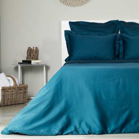 Drap Housse Bonnets 30 cm - Collection SATIN DE COTON BIO 100% Coton 120 fils/cm² - LABEL GOTS et OEKO TEX