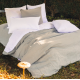 Drap Housse 100% Lin Lavé 180 g/m² - Bonnets 30 cm