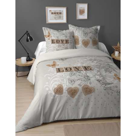 Housse de Couette en Soie Nuovo Seta Blanc Perle