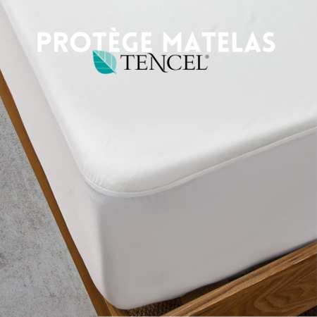 Protège Matelas TENCEL 100% Tencel™ Imperméable