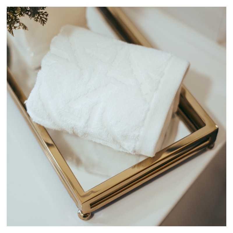 Serviette Invité 30 x 50 cm - Collection HÔTEL DE LUXE Serviette Invité 30 x 50 cm - Collection HÔTEL DE LUXE