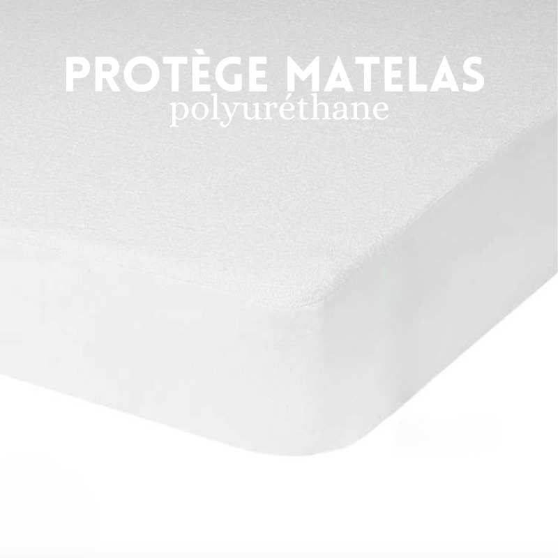 Protège Matelas Imperméable - Grand Bonnet 30cm - 160+80gr/m² PROTE